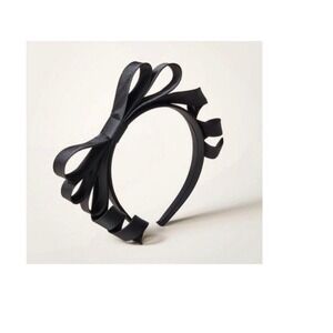 Kate Spade Black Bow Headband